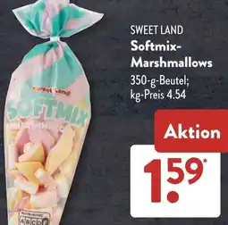 Aldi Süd SWEET LAND Softmix Marshmallows Angebot