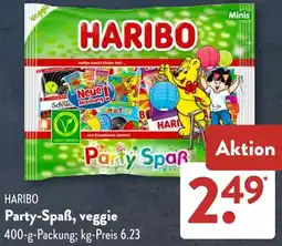 Aldi Süd HARIBO Party-Spaß, veggie Angebot