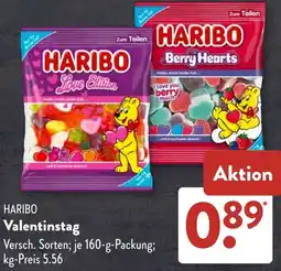 Aldi Süd HARIBO Valentinstag Angebot