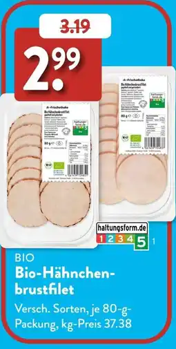 Aldi Süd Bio-Hähnchenbrustfilet Angebot
