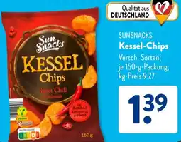 Aldi Süd SUNSNACKS Kessel-Chips Angebot