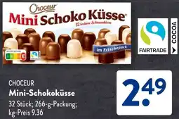 Aldi Süd CHOCEUR Mini-Schokoküsse Angebot