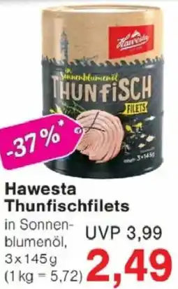 Jawoll Hawesta Thunfischfilets Angebot
