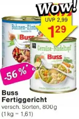 Jawoll Buss Fertiggericht Angebot