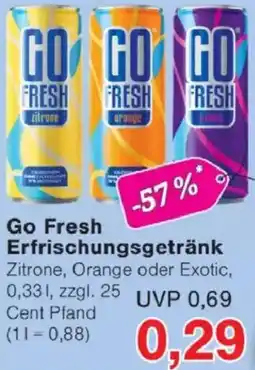 Jawoll Go Fresh Erfrischungsgetränk Angebot