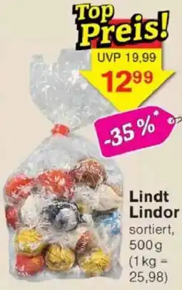 Jawoll Lindt Lindor Angebot