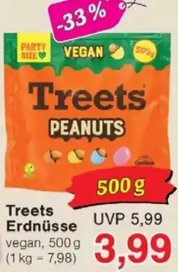 Jawoll Treets Erdnüsse Angebot