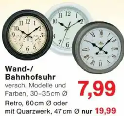 Jawoll Wand-/ Bahnhofsuhr Angebot