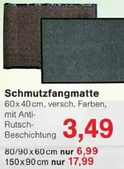 Jawoll Schmutzfangmatte Angebot