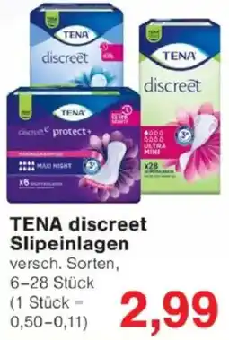 Jawoll TENA discreet Slipeinlagen Angebot