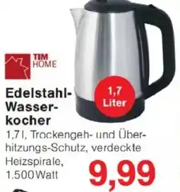 Jawoll TIM HOME Edelstahl Wasserkocher Angebot