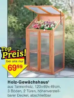 Jawoll Holz-Gewächshaus Angebot