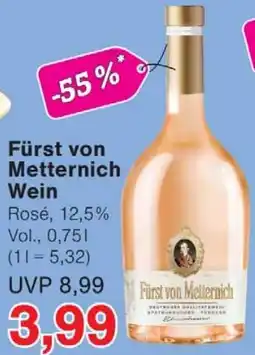 Wiglo Wunderland Fürst von Metternich Wein Angebot