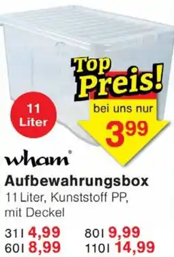 Wiglo Wunderland Wham Aufbewahrungsbox Angebot