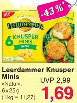 Wiglo Wunderland Leerdammer Knusper Minis Angebot