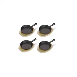 Netto Marken-Discount Servierpfanne aus Gusseisen, 4tlg Angebot