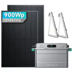 Netto Marken-Discount Solarmars 900W Balkonkraftwerk mit Speicher, Zendure SolarFlow 800 Plus - Mit Balkonhalterung Angebot