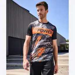 NKD Herren-Funktions-T-Shirt mit Frontaudruck Angebot