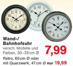 Wiglo Wunderland Wand-/ Bahnhofsuhr Angebot