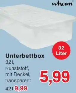 Wiglo Wunderland Wham Unterbettbox Angebot