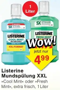 Wiglo Wunderland Listerine Mundspülung XXL Angebot