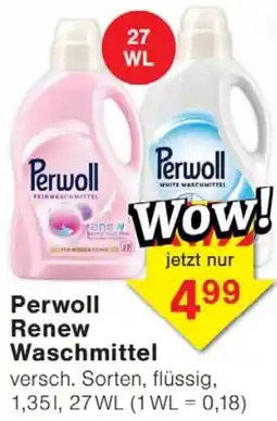 Wiglo Wunderland Perwoll Renew Waschmittel Angebot