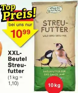 Wiglo Wunderland Birds Garden XXL Beutel Streufutter Angebot