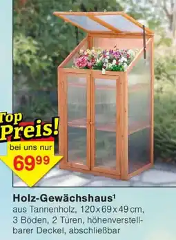 Wiglo Wunderland Holz-Gewächshaus Angebot