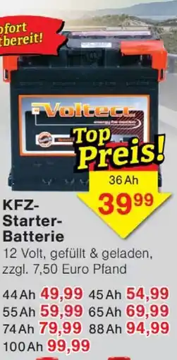Wiglo Wunderland KFZ- Starter- Batterie 36Ah Angebot