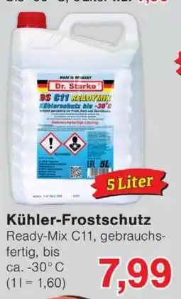 Wiglo Wunderland Dr. Starke Kühler-Frostschutz Angebot