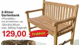 Wiglo Wunderland 2-Sitzer Gartenbank Angebot