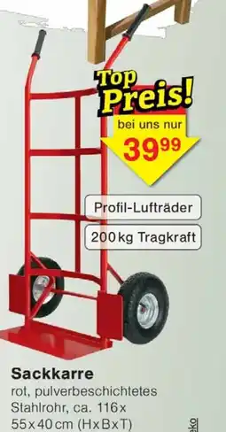 Wiglo Wunderland Sackkarre Angebot