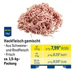 METRO Hackfleisch gemischt Angebot