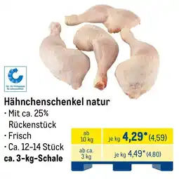 METRO Hähnchenschenkel natur Angebot