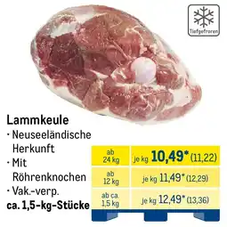 METRO Lammkeule Angebot
