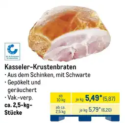 METRO Kasseler-Krustenbraten Angebot