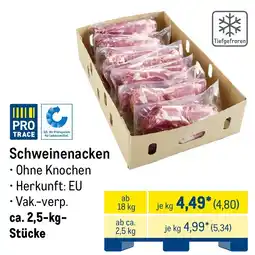 METRO Schweinenacken Angebot