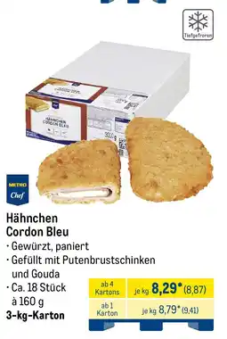 METRO Hähnchen Cordon Bleu Angebot