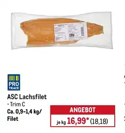 METRO ASC Lachsfilet Angebot