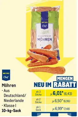 METRO METRO chef Möhren Angebot