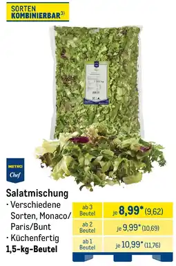 METRO METRO chef Salatmischung Angebot