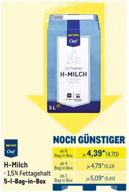 METRO METRO chef H-Milch Angebot