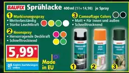 Norma BAUFIX Sprühlacke Angebot
