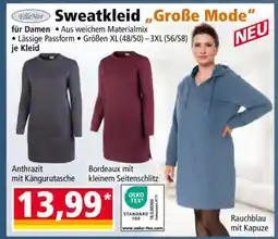 Norma Sweatkleid „Große Mode“ Angebot
