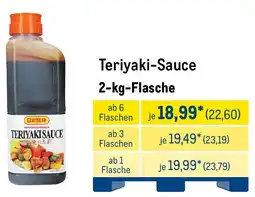 METRO Teriyaki-Sauce Angebot
