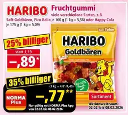 Norma Haribo Fruchtgummi Angebot