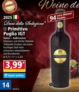 Norma Primitivo Puglia IGT Angebot
