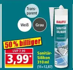 Norma Sanitär-Silikon 310 ml Angebot