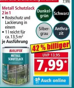 Norma Metall Schutzlack 2 in 1 Angebot