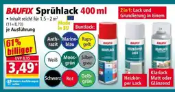 Norma BAUFIX Sprühlack 400 ml Angebot